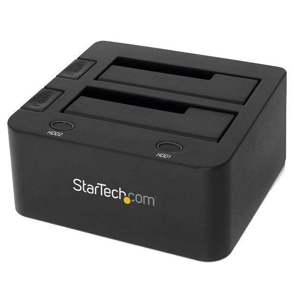 StarTech USB 3.0 Dual Hard Drive Station d'acceuil  2.5/3.5in SSD / HDD - SATA 6 Gbps