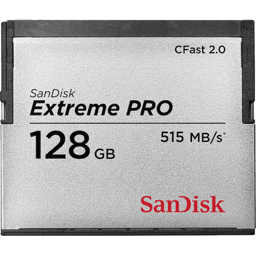 SanDisk Extreme Pro 128 GB CFast Card