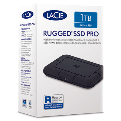 Rugged Pro USB-C Thunderbolt 3 SSD