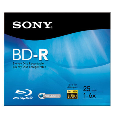 BD-R 25GB Branded Sony 6X Pk1