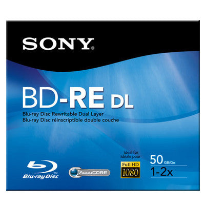 BD-RW 50GB Branded Sony 2X Pk1