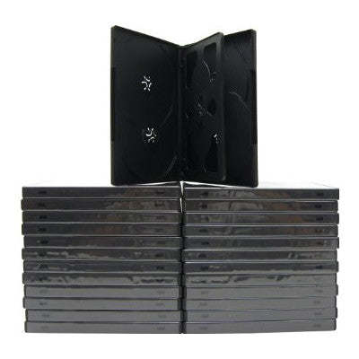 6 DVD case black with flip