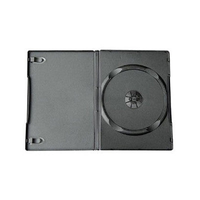 Double DVD case black side by side