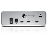 G-DRIVE Thunderbolt 3 /USB-C 4TB BACK VIEW